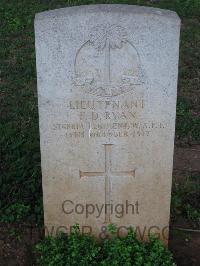 Dar Es Salaam War Cemetery - Ryan, F D